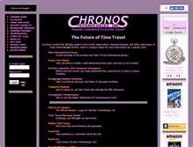 Tablet Screenshot of chronos.ws