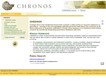 Tablet Screenshot of chronos.org