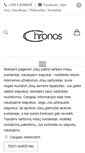 Mobile Screenshot of chronos.lt