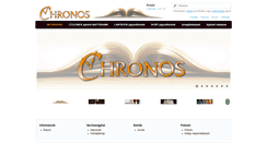Desktop Screenshot of chronos.hu